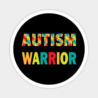 Autism warrior Magnet